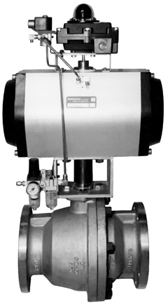 77-36122氣動O形切斷球閥